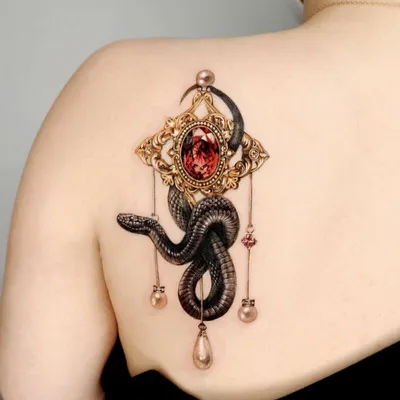 Золотые татуировки для тела/15* 21 см купить по цене 69 ₽ в  интернет-магазине KazanExpress