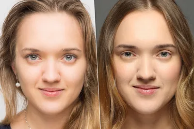 Перманентный макияж (татуаж) бровей: фото до и после