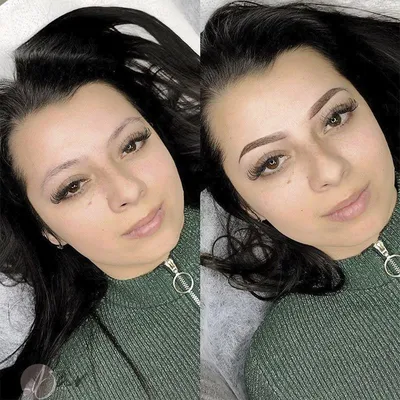 🖤Пудровое напыление это техника перманентного макияжа бровей❗️ ✔️Мне  задают вопрос: «Что лучше делать, перманент бровей или пудровые… | Instagram