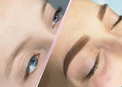 Растушевка теневая-пудровая - microblading.uz