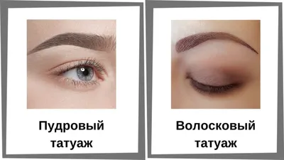 Татуаж бровей черного цвета, как подобрать, как выглядит black color