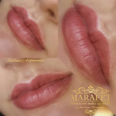 Перманентный макияж губ (татуаж губ): цена в студии — Москва