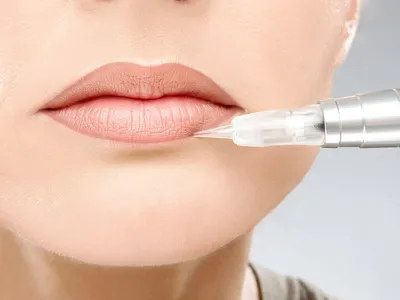 Сделать перманентный макияж контура губ в Электростали и Ногинске