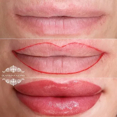 Перманентный макияж губ в Минске, татуаж у Лисицы