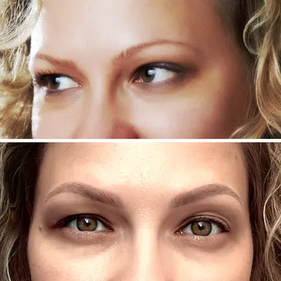 Межресничный татуаж: фото глаз до и после заживления | Делать или нет  перманентный макияж пудровая межресничка с расту… | Перманентный макияж,  Макияж, Татуаж бровей