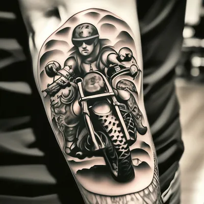 Татуировки и байкеры - Тату Салон Екатеринбург