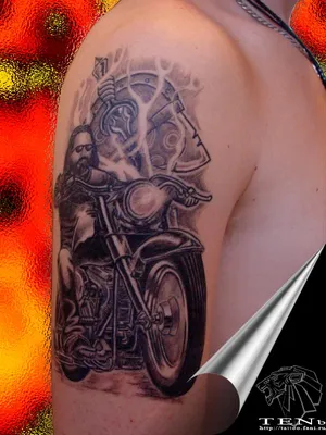 Значение тату байкеров: смысл, история и фото готовых татуировок