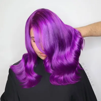 Фиолетовые волосы — кому подходят? | SalonSecret.ru - секреты красоты | Дзен