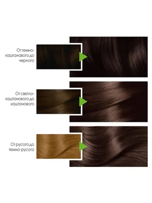 Garnier Color Naturals Крем-краска для волос 4.00 Глубокий тёмно-каштановый  — turboo.ru