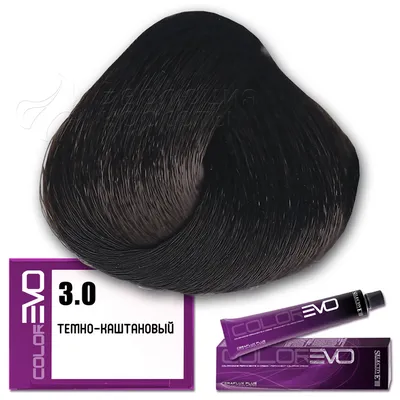 Стойкая крем краска для волос 3.0 Тёмно каштановый натуральный Color Pro  Hair Color Cream 100 ml (ID#1175381098), цена: 224 ₴, купить на Prom.ua