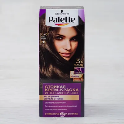 Краска для волос Palette SK N5 темно-русый из раздела Краска для волос