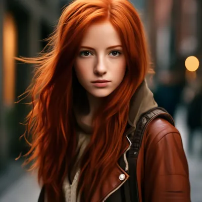 Длинные темно-рыжие волосы (длинные волосы) - купить в Киеве |  Tufishop.com.ua