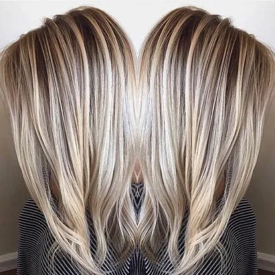 cool Красивое мелирование на светлые волосы (50 фото) — Темное и светлое  окрашивание Читай больше http://avrorra.com/melirovanie-n… | Светлые волосы,  Волосы, Балаяж