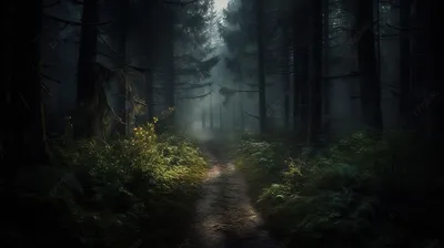 путь через темный лес, фотографии темного леса, лес, темный фон картинки и  Фото для бесплатной загрузки