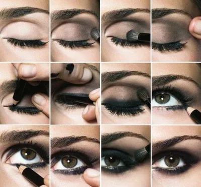 Макияж Прически Маникюр Мода | Smoky eye makeup, Cat eye makeup, Smokey eye  makeup