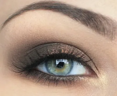 Персиковый макияж для серо-зелёных глаз - YouTube