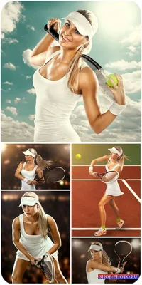 теннис ракетки девушки стоковое фото. изображение насчитывающей подросток -  10470252