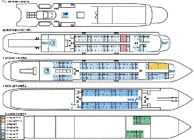 Теплоход Княжна Анастасия – круизы 2024 , расписание и цены, отзывы, фото,  схема палуб
