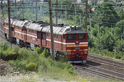 ФотоБлог Торгачкин Игорь Петрович © Igor Torgachkin: Тепловоз 2ТЭ116-1707 /  Locomotive 2TE116-1707