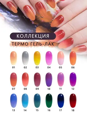 Гель-лак с термопереходом (Gel polish TERMO) #04, 8 ml - купить по выгодной  цене | Foxy Expert