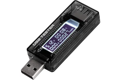 USB- тестер МЕГЕОН 12010 к0000035319 - выгодная цена, отзывы,  характеристики, фото - купить в Москве и РФ