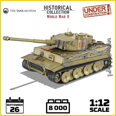 The Tank Museum - Tiger 131 is arguably the most famous tank in the world,  immediately recognisable to enthusiasts everywhere. 2023 marks eighty years  since its capture. This new 84 page softback