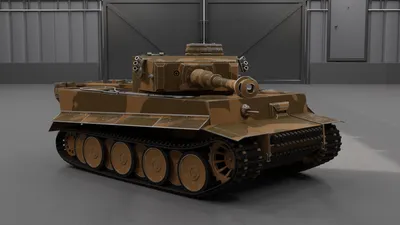 Tiger 131, world-famous Second World War tank, the only operating Tiger I  in the world,