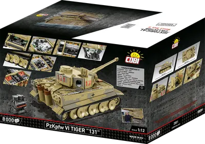 Tiger 131 in scale 1:12 / Info / About us - Cobi toys: internet shop