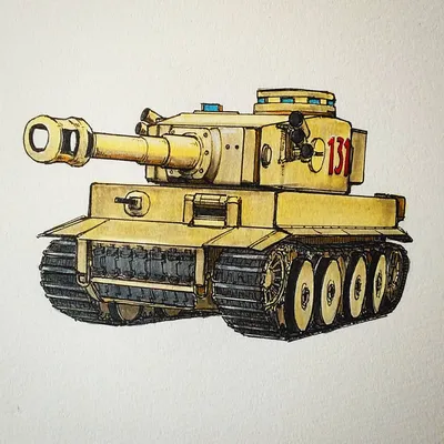 3D file Tiger 131 tank 🐅・3D printable model to download・Cults