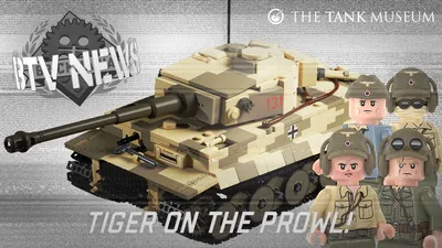 COBI Executive Edition PzKpfw Tiger 131 Panzer Tank | COBI Tanks —  buildCOBI.com Cobi Building Sets