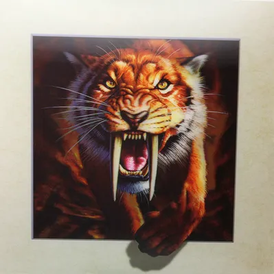Premium Photo | An angry tiger. 3d illustration