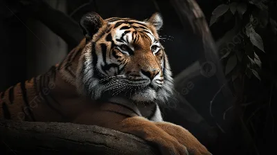 Premium Photo | The tiger wallpapers hd wallpapers