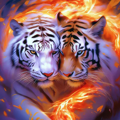 Картинки на тему #тигр_тигры - в Шедевруме