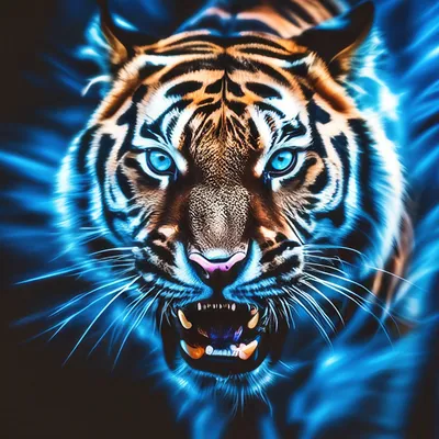 5D полноразмерная алмазная живопись «сделай сам», черно-белый тигр с голубыми  глазами, вышивка крестиком, алмазная вышивка, мозаика, украшение для дома |  AliExpress