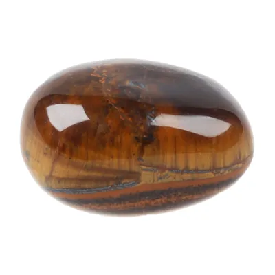 Камень натуральный \"Тигровый Глаз\", галтовка (10-15 г, 20-25 мм) - купить с  доставкой по выгодным ценам в интернет-магазине OZON (335822058)