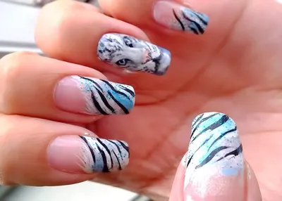 Идеи маникюра| Manicure Ideas on X: \"Маникюр тигровый стиль #ногти2022  #тигровыйманикюр #тигровыеногти2022 https://t.co/L9DDcLyquS\" / X