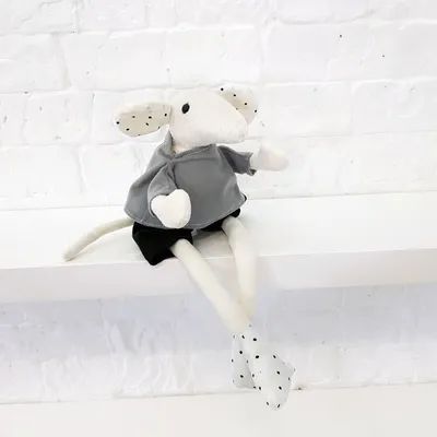 Мышка мягкая игрушка 00-00-119 мышь Спящая игрушка мягкая кукла украсить  дом стиль декор подарок дизайн подарок ребенку малышу | AliExpress