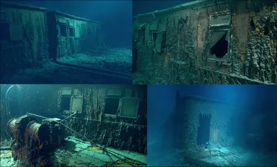 Титаник реальные фото под водой фото