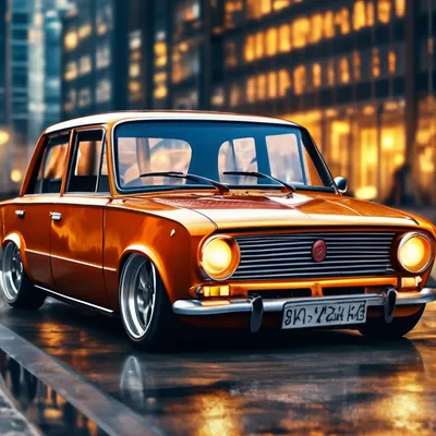 Ваз 2101 mk1, тюнинг, stance, …» — создано в Шедевруме