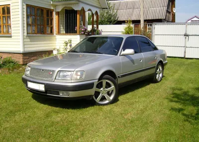 Дефлекторы окон Audi 100, A6 Avant (4A,C4) 1990-1997 (на скотче)  (AV-Tuning) купить на Ovix