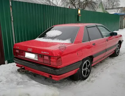 Накладка на передний бампер Zender на Audi 100 C4