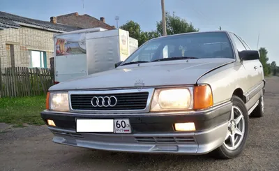 Накладка на передний бампер ABT Audi 100 C3 (1982-1990) (Ауди 100 С3).  Купить Накладка на передний бампер ABT Audi 100 C3 (1982-1990) (Ауди 100 С3)  от Hard-Tuning.ru