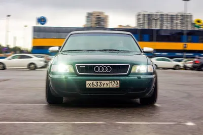 Спойлер и козырек Ауди А8 Д2 / Audi a8 d2