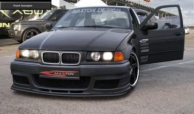 Передний бампер M-Style на BMW 3 E36