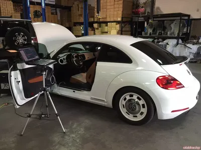 2016 Volkswagen Beetle Dune with 18x9.5 JNC Jnc010 and Federal 245x40 on  Coilovers | 1886470 | Fitment Industries