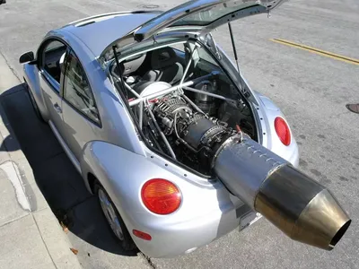 Тюнинг Volkswagen Beetle или «Жук» с реактивным двигателем | Автострастный  | Дзен