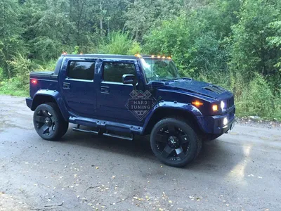 Яркий тюнинг Hummer H2