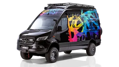 Фотогалерея наших работ: Внешний тюнинг Mercedes Sprinter. Автобусные  решения IDEA