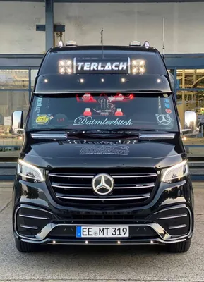 Обвес AMG HT Mercedes Sprinter W907 2018+ АБС пластик. Купить обвес amg ht mercedes  sprinter w907 2018+ абс пластик от Hard-Tuning.ru