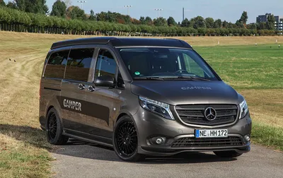 Mercedes-Benz Viano Minivan Powered Up, Courtesy of KTW Tuning | Carscoops